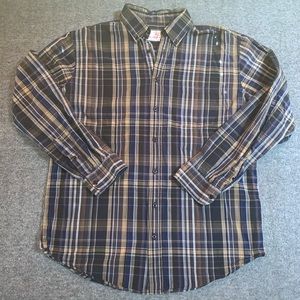 Real Work Wear Button Down Long Sleeved Shirt
